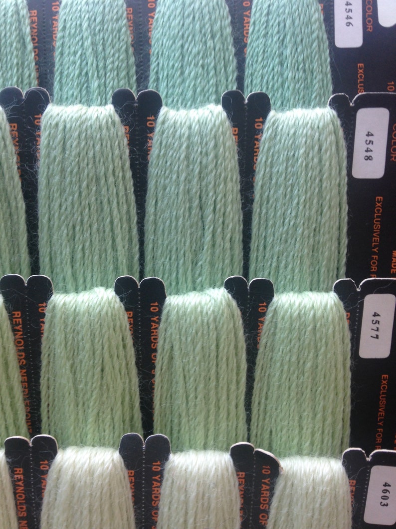 3 Strand Needlepoint/crewel Yarn100 Pure Virgin Wool6 Etsy