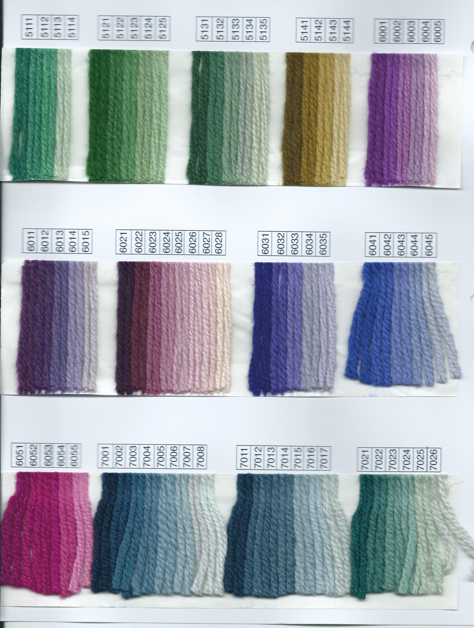 Waverly Woolcolors From Brown Sheep Company 3 Strand 6ply Etsy