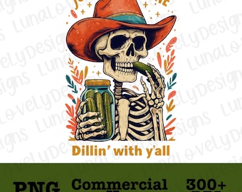 Sarkastische Western Pickle PNG: Lustiges Country Sublimationsdesign (Digitaler Download)