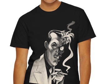 Inspired Two-Face T-Shirt - Two-Face Retro Tees .