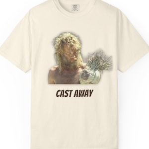 Cast Away T-Shirt: Tom Hanks & Wilson, 90s Movie Tee