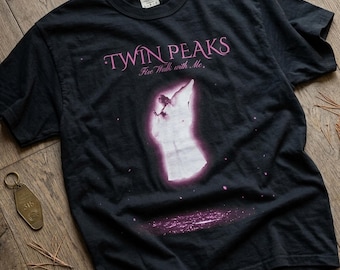 Twin Peaks Fire Walk With Me T-Shirt  : Vintage Style Unisex Tee