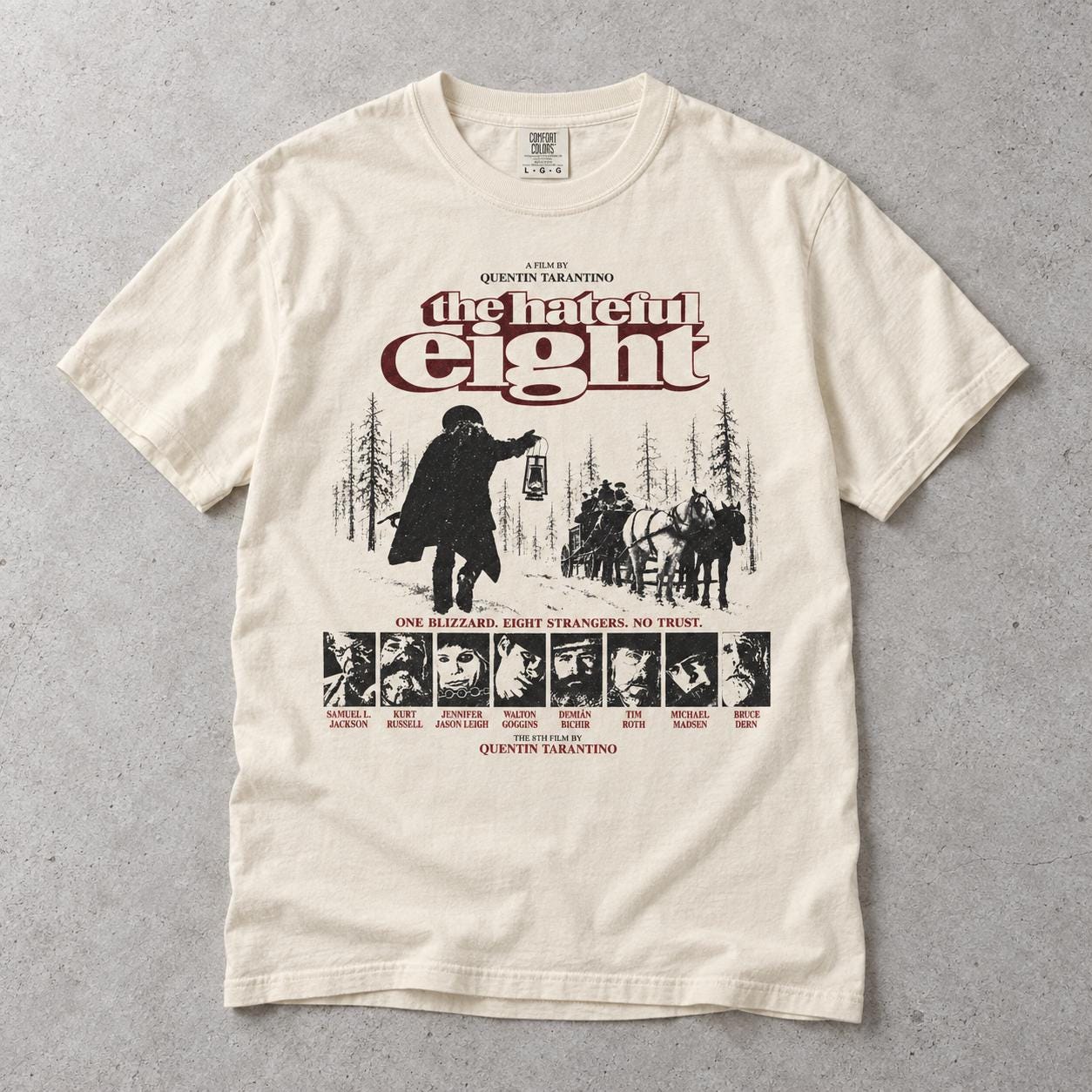 Hateful 8 Shirt - Etsy