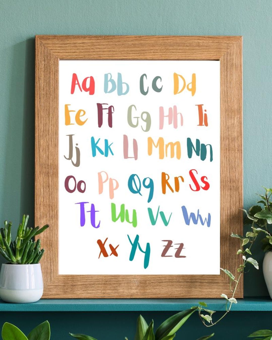ABC Alphabet Printable - Instant Download, Perfect for Kids’ Learning ...