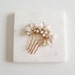 see more listings in the Bridal Hair Combs section