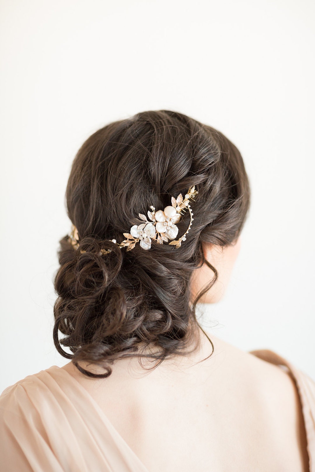 bridal pearl headpiece