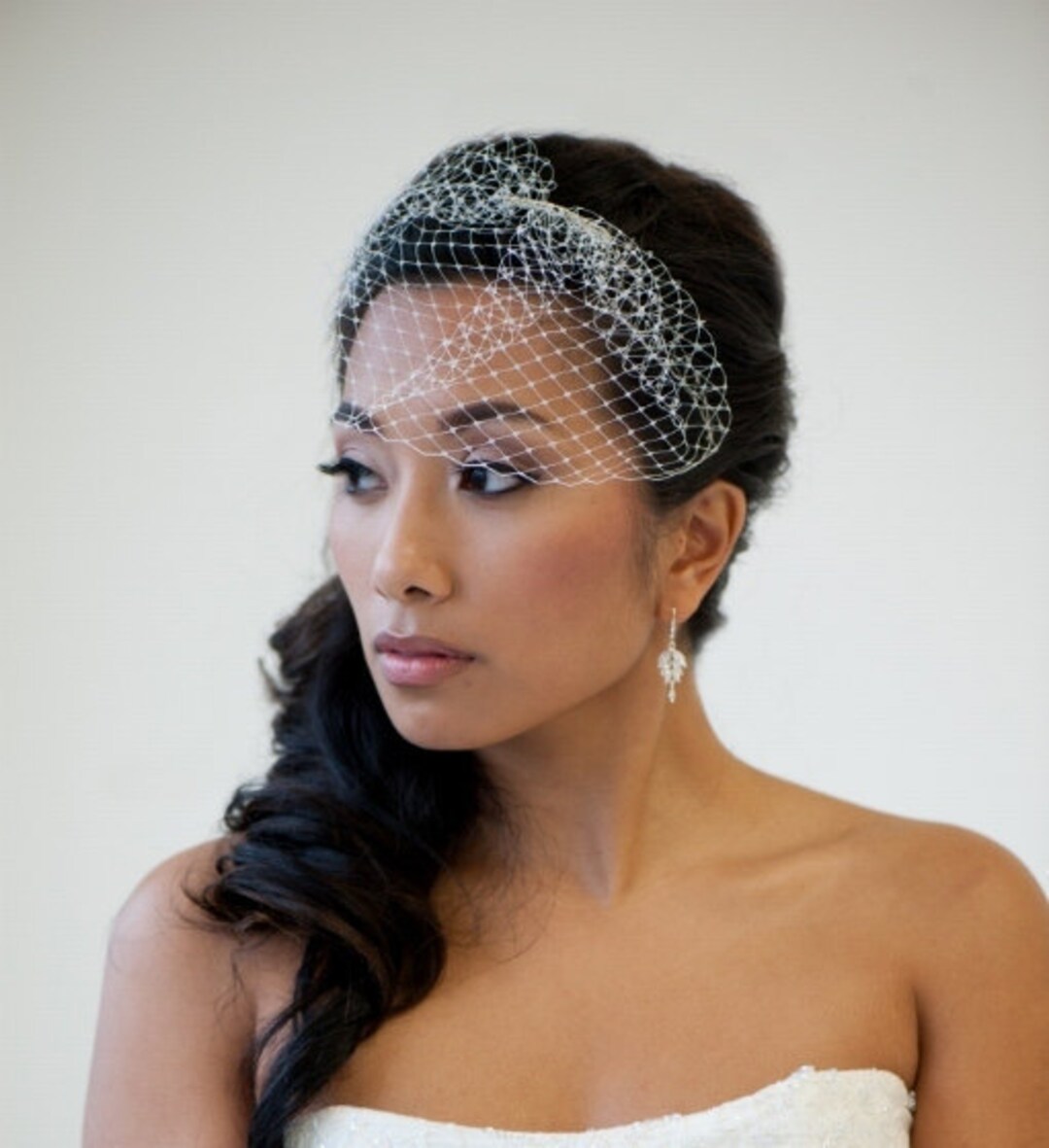 Birdcage Veil Wedding Birdcage Veil Bridal Veil 7 Inch Bird Etsy