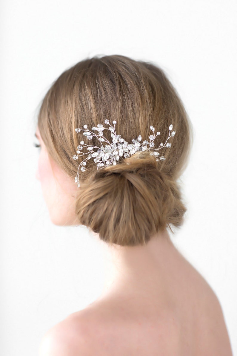Crystal Bridal Hair Comb Wedding Hair Comb Bridal Hair Comb Etsy