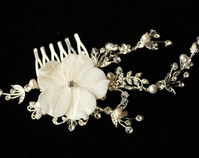 Mother of Pearl Comb - Etsy