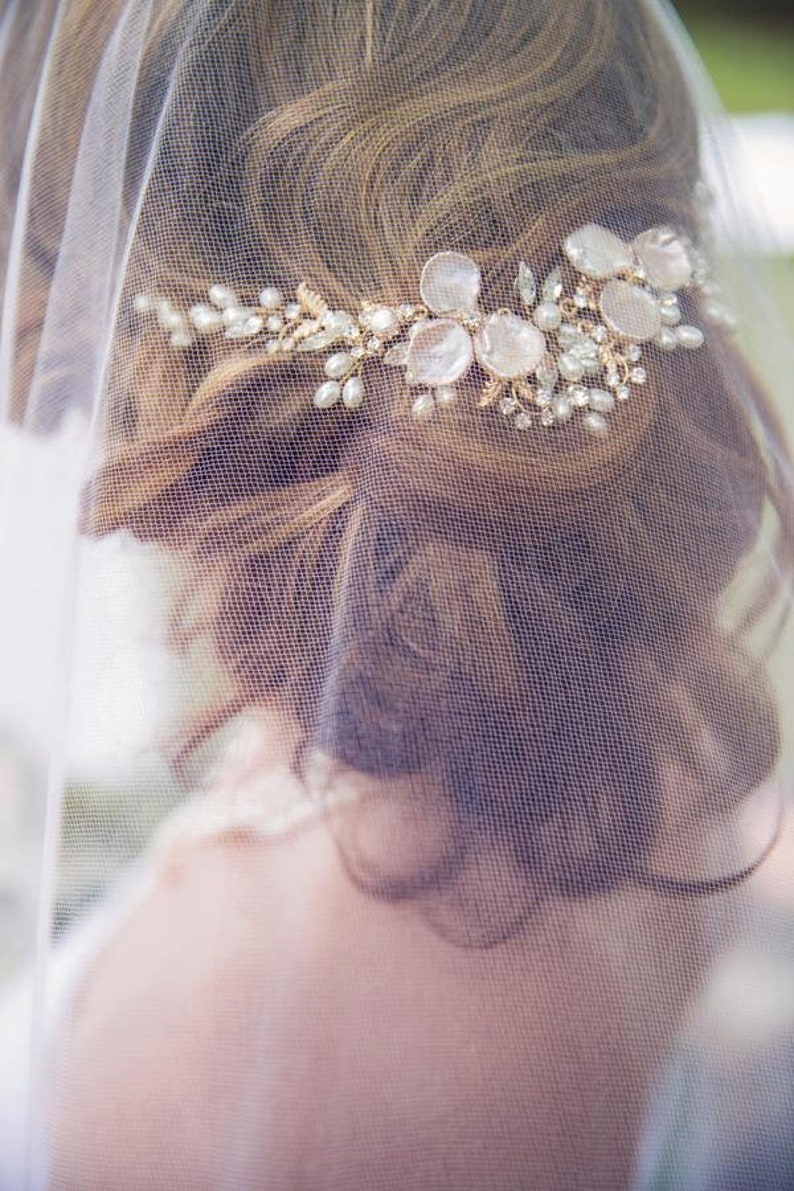 bridal vine headpiece