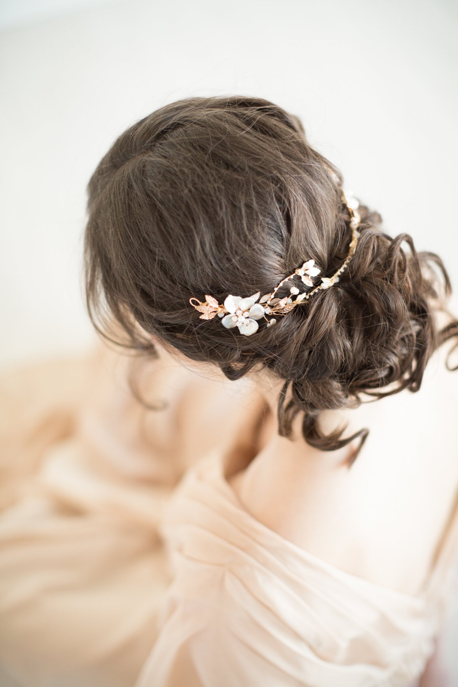 bridal pearl headpiece
