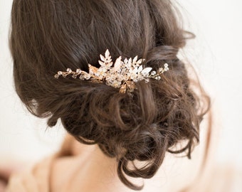 Bridal Hair Comb, Crystal Wedding Hair Comb, Silver Wedding Hair Comb