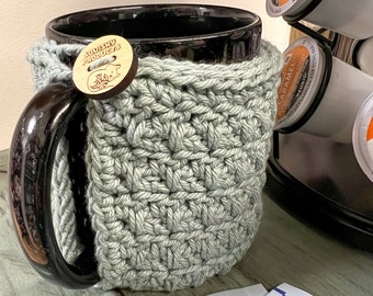 Sea Frost Megan Crochet Mug Cozy