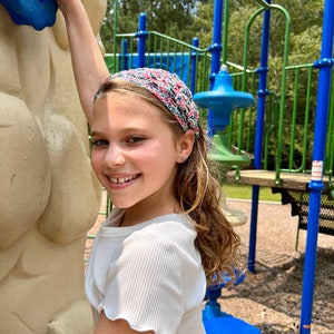 Stargazing Sparkle Brynn Crochet Hair Kerchief - Child Size