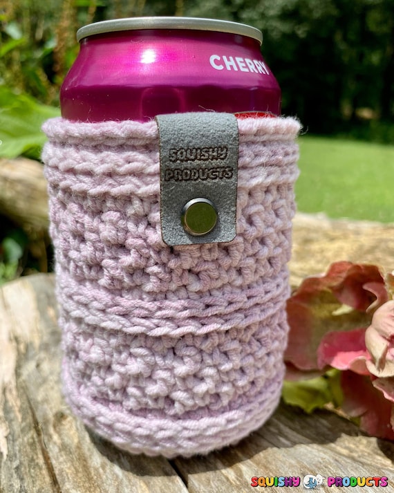 Heather Soho Crochet Can Cozy