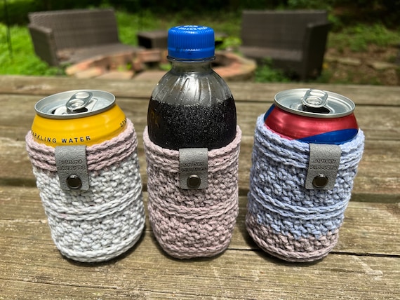 Sea Lavender Soho Crochet Can Cozy