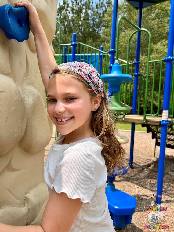 Stargazing Sparkle Brynn Crochet Hair Kerchief - Child Size