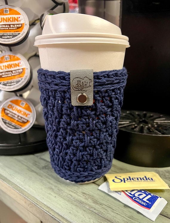 Midnight Megan Crochet Coffee Sleeve