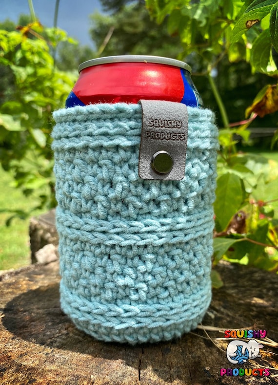 Aqua Breeze Soho Crochet Can Cozy