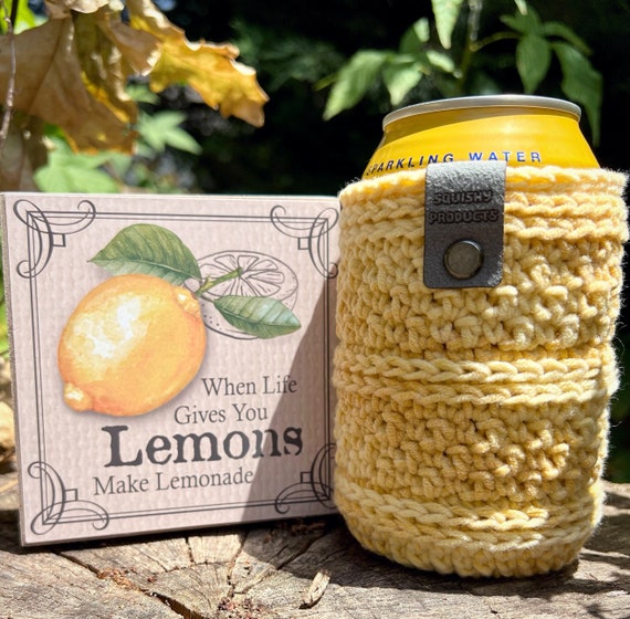 Sunny Soho Crochet Can Cozy