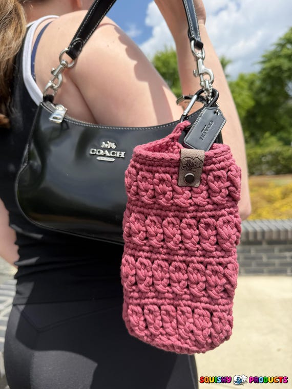 Traveler Lola Crochet Bottles & Cell Phone Cozy - Solids