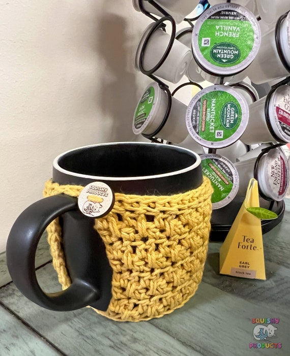 Creme Brulee Megan Crochet Mug Cozy