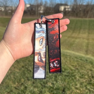 Anime Keychain - Double Sided Jet Tag