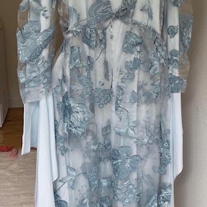 Blue Kurdish dress (two pieces)