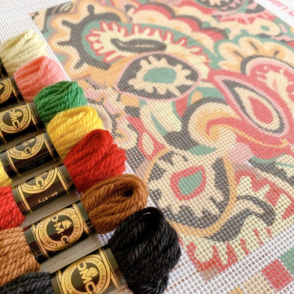 Needlepoint Canvas - Etsy