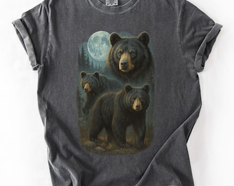 Just A Boy Who Loves Black Bears Shirt, Black Bear Lover Shirt
