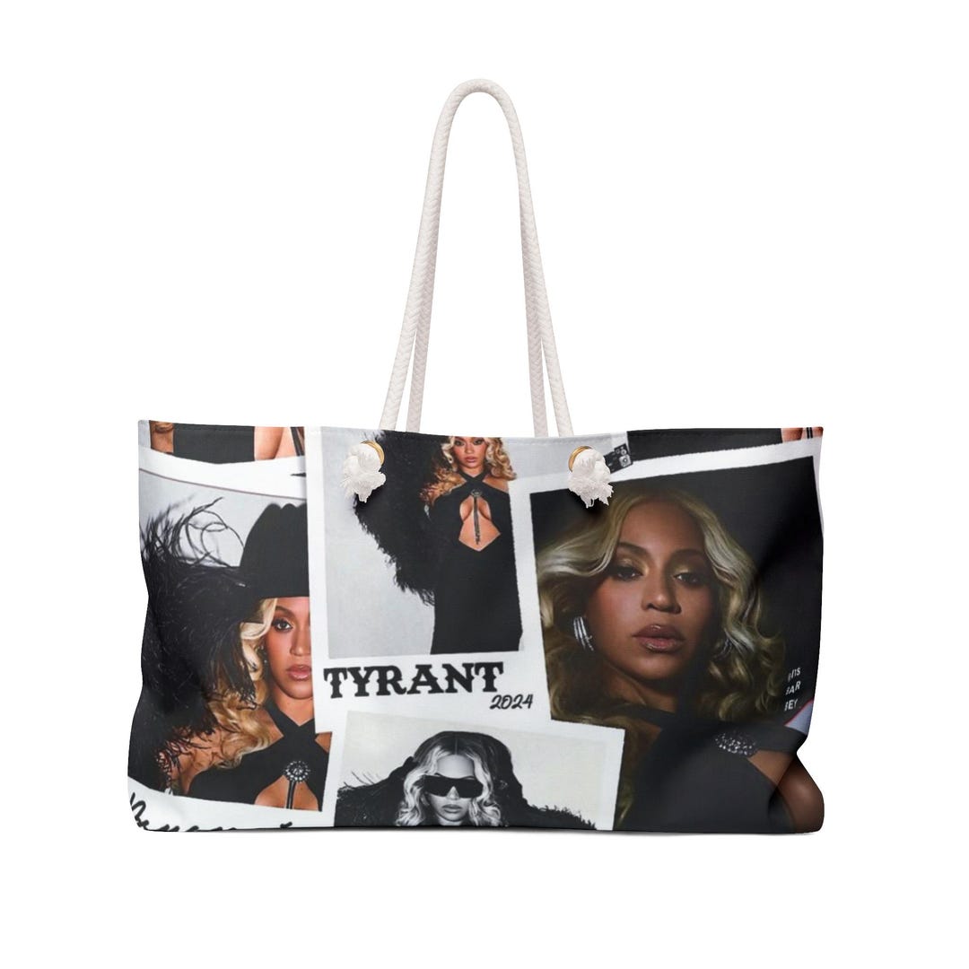 Beyoncé Weekender Bag Beach Tote for Concerts & Travel, Makeup Bag ...