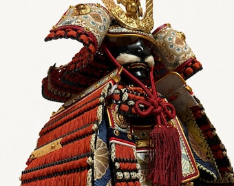 Samurai-Rüstung „Kasuga“, Gewinner des Premierminister-Preises, Goldener Drache, 1980er Jahre