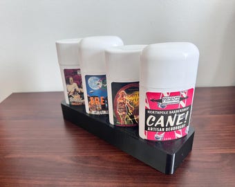 Organizador de desodorante artesanal / Expositor de desodorante PLA / Tamaños personalizados disponibles para un almacenamiento ordenado y sencillo / Baño ecológico impreso en 3D