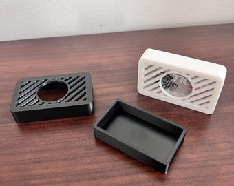 Double Edge Blade Travel Case 3D Printed - Safe & Compact Blade Storage | Reusable Safety Razor Blade Box | DE Razor | DE Blade