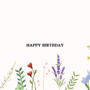 Card Happy Birthday