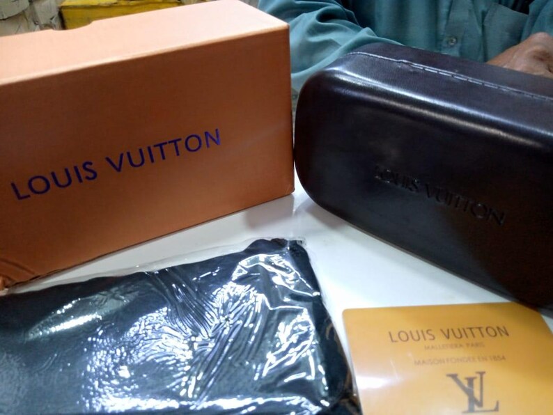 LV Monogram Brown Lens Sunglasses, Vintage Mod Z1906E Metal Aviator