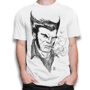 Logan Wolverine T-Shirt, Men&#39;s Women&#39;s Sizes Tee