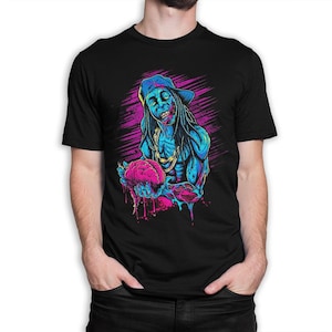T-shirt zombie Lil Wayne, t-shirt homme femme