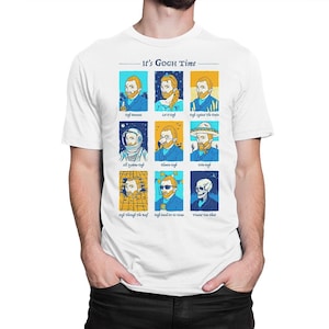 Vincent van Gogh It&#39;s Gogh Tome T-Shirt, Men&#39;s Women&#39;s Sizes Tee
