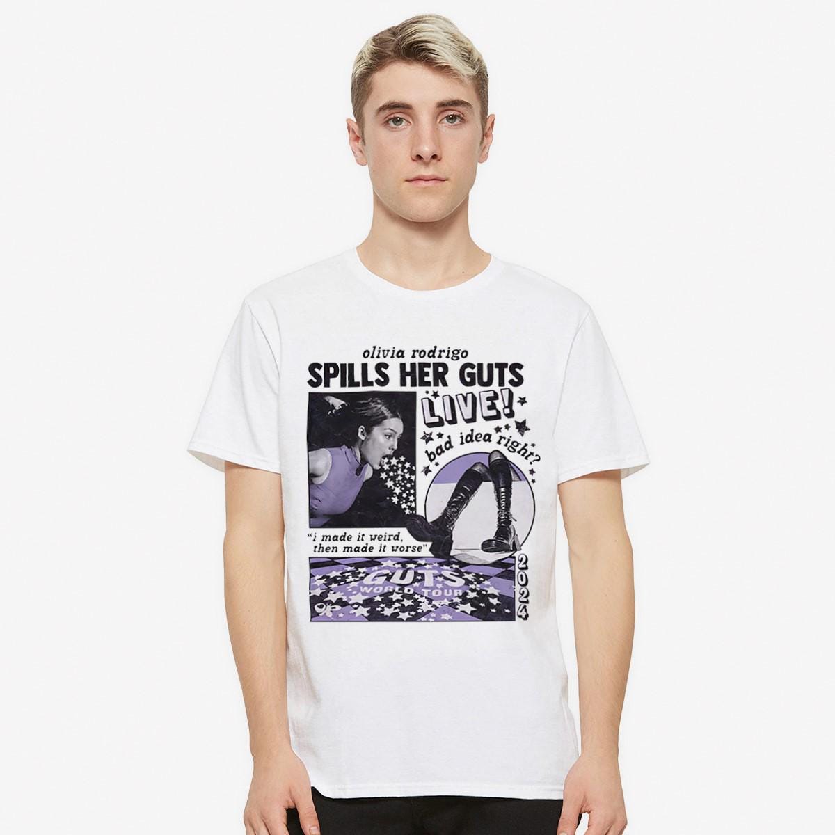 Olivia Rodrigo Live Guts World Tour T-shirt, Men's Women's