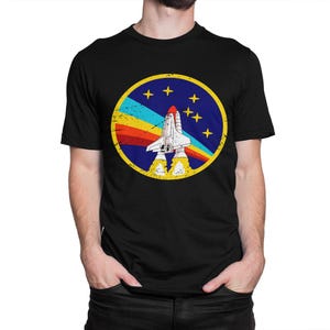Space Shuttle NASA Logo T-Shirt, Men&#39;s Women&#39;s Sizes Tee