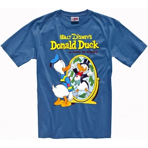 Camiseta del Pato Donald, tallas para hombre y mujer