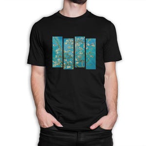 Vincent van Gogh Almond Blossoms T-Shirt, Men&#39;s Women&#39;s Sizes Tee