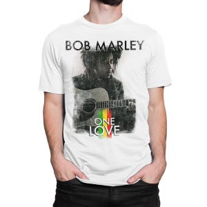 Bob Marley One Love T-Shirt, Men&#39;s Women&#39;s Sizes Tee