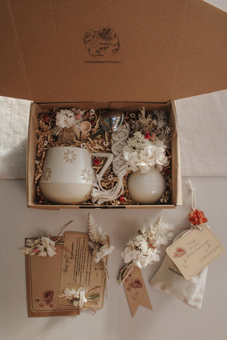 Tea Time Gifts Box for Her, Teachers, Nurses, Bridesmaids Birthdays