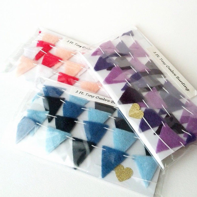 Triangle Garland Black and White - Etsy