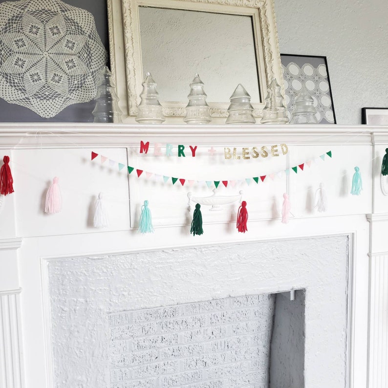 Custom Quote TINY Felt Banner Made of Magic Felt Letter Etsy