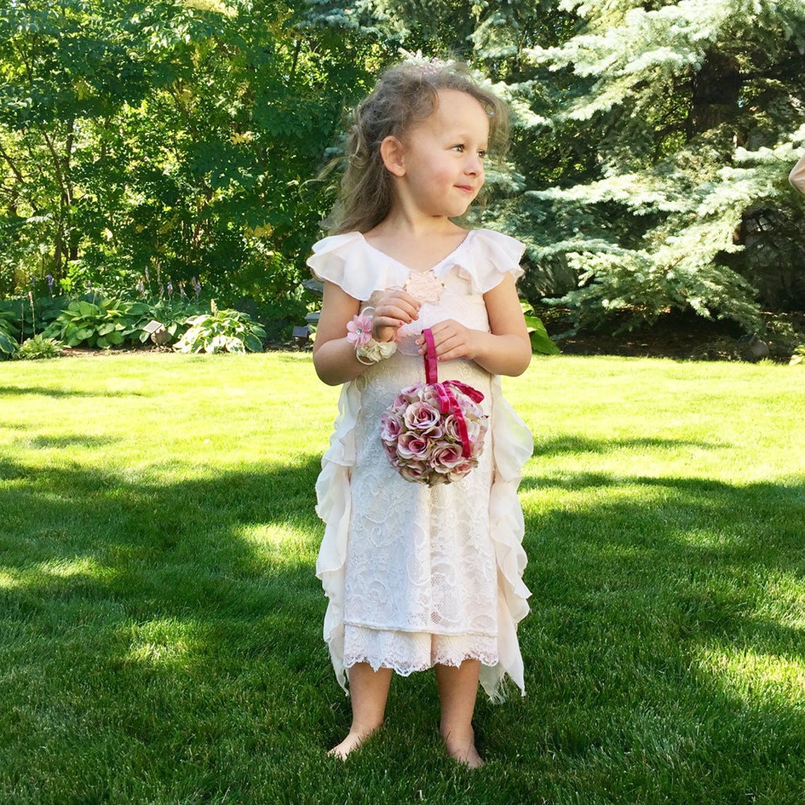 Flower Girl Dress 3 4 Years Etsy