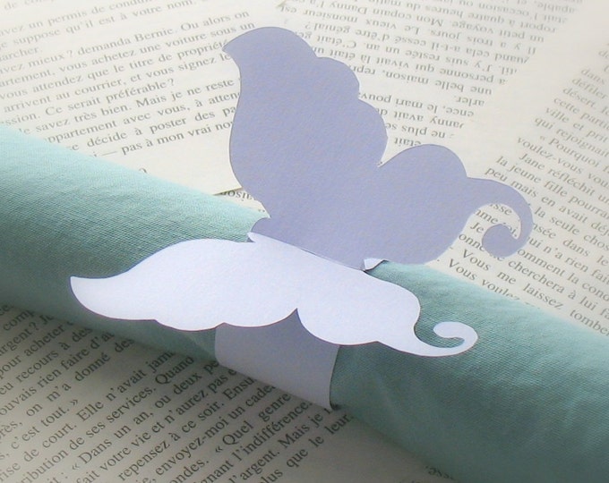 Butterfly Napkin Rings Set of 3 Etsy