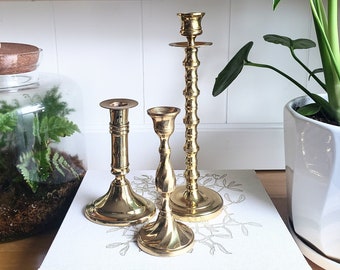 Brass Candlestick Collection